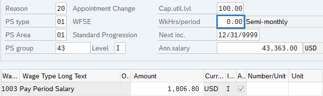 WkHrs/period field highlighted.