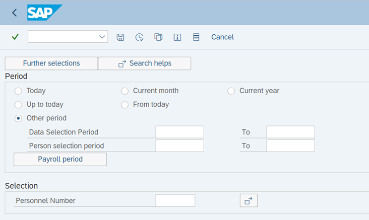 Payroll Simulation screen displayed.