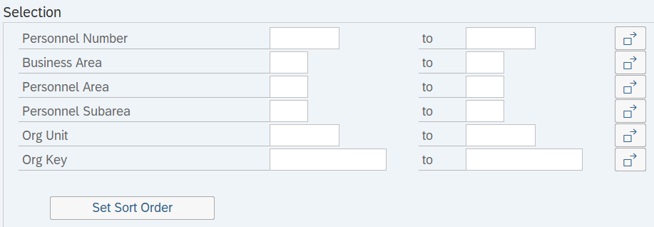 Selection section displayed.